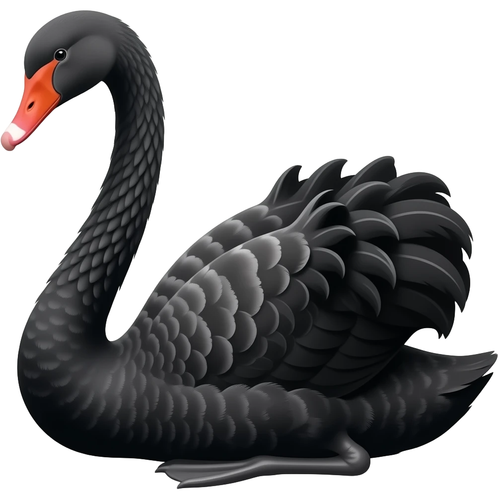 Emoji de cisne negro emoji