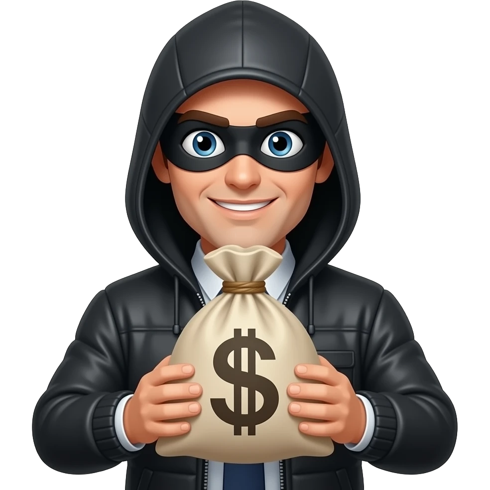 🙎💰 ladrón emoji