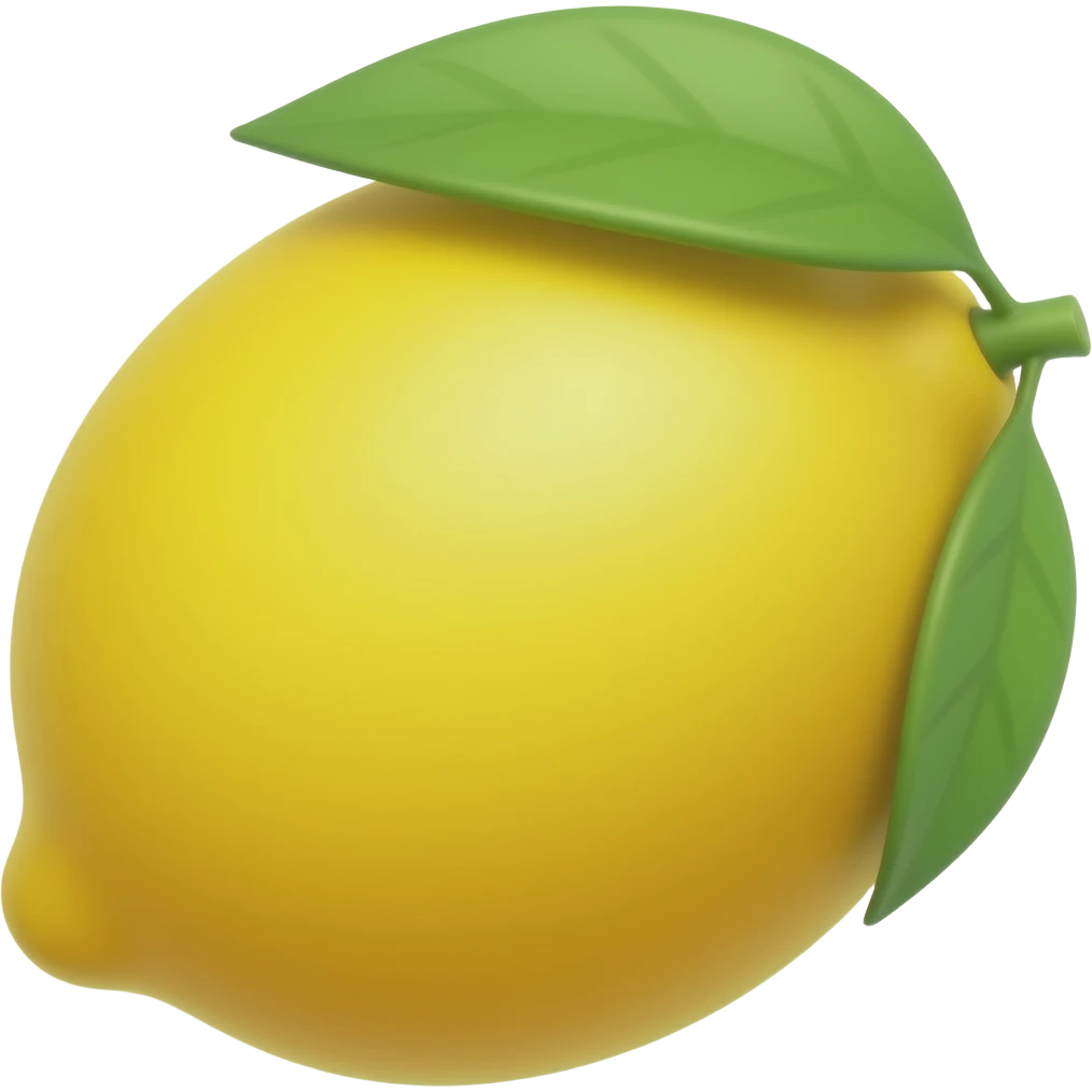 lemon emoji
