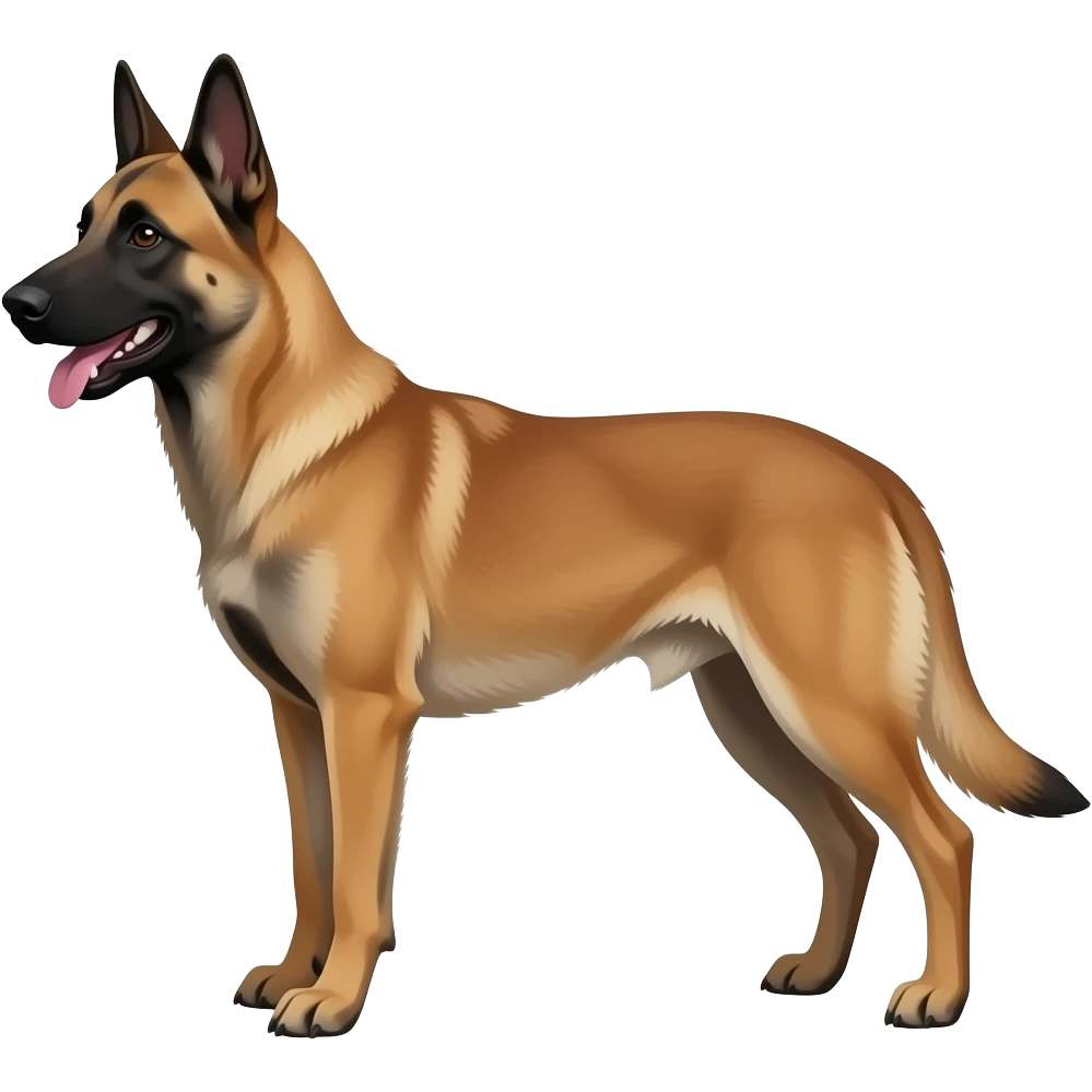 malinois dog question mark emoji
