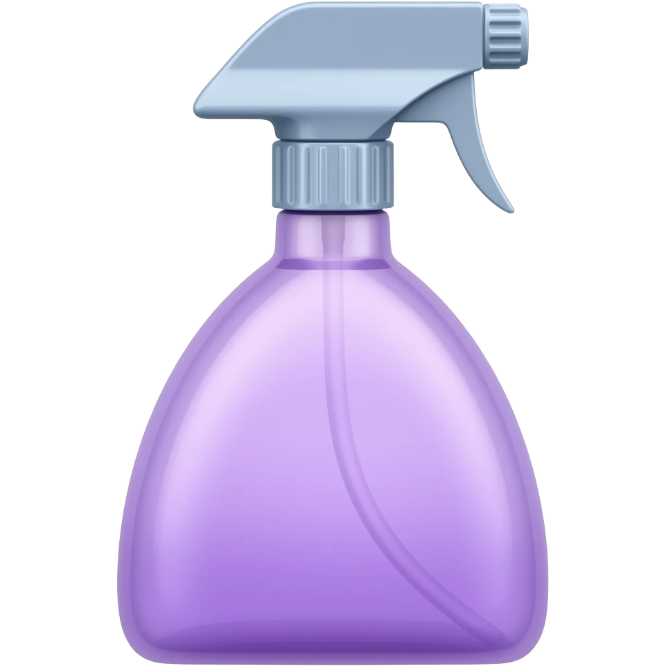 Purple spray bottle emoji