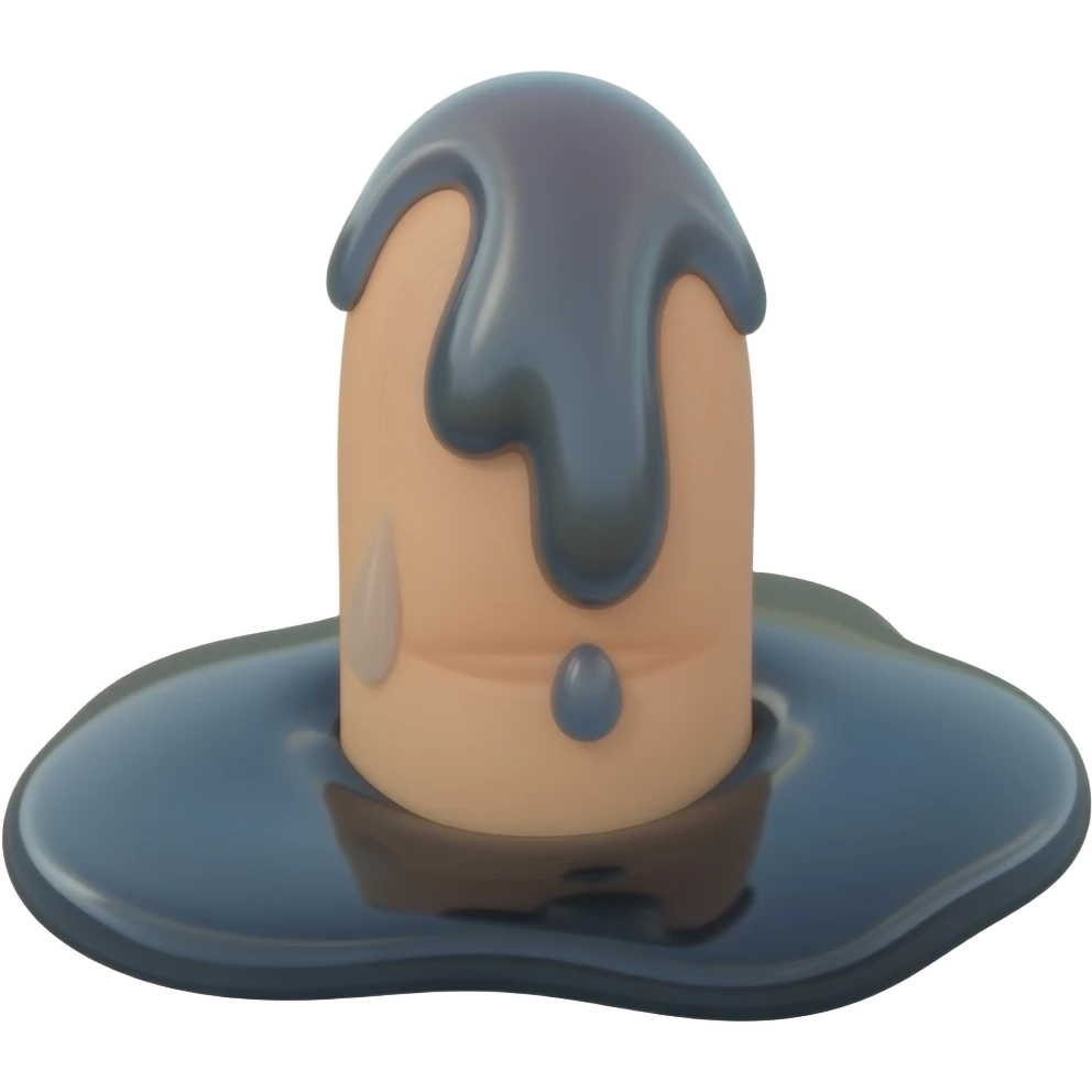 Freaky wet with finger in it emoji