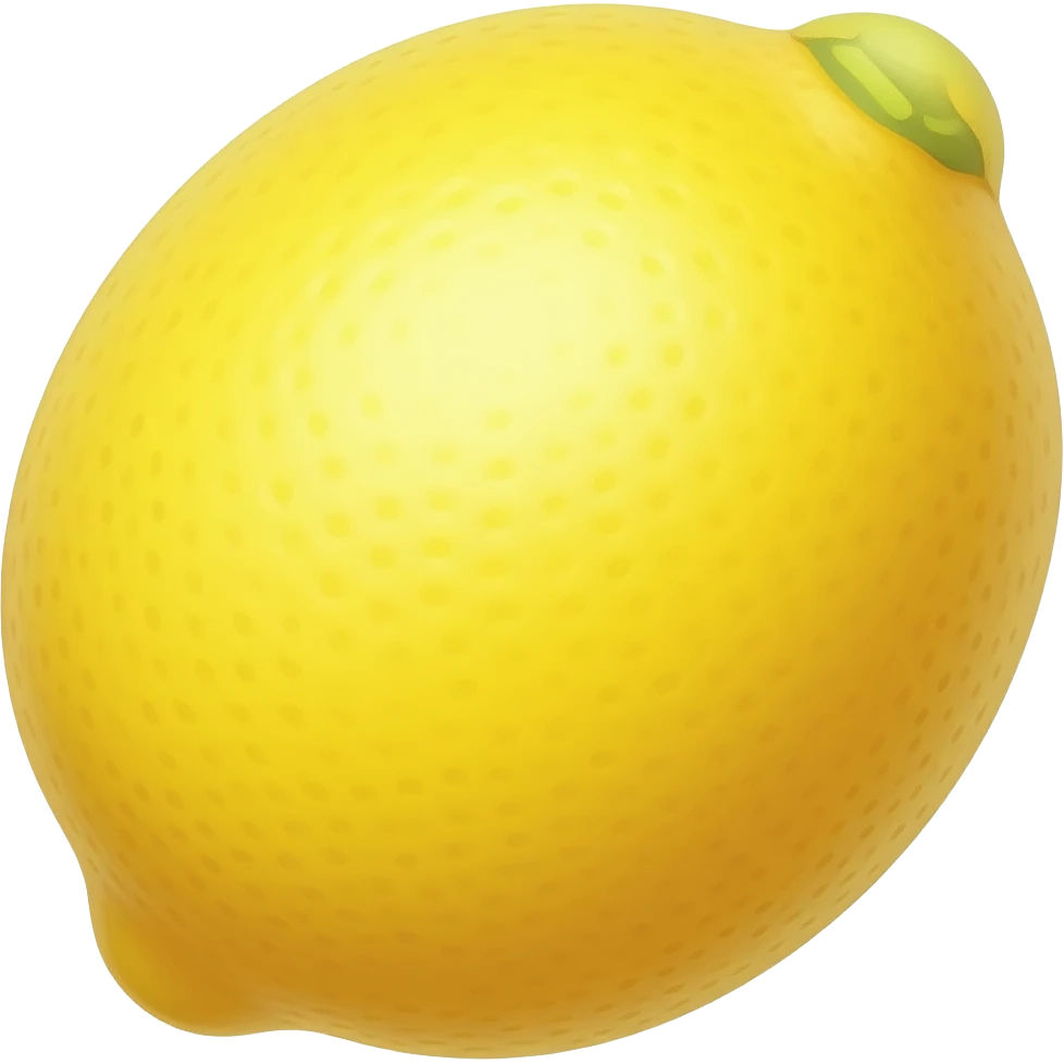 Lemon emoji