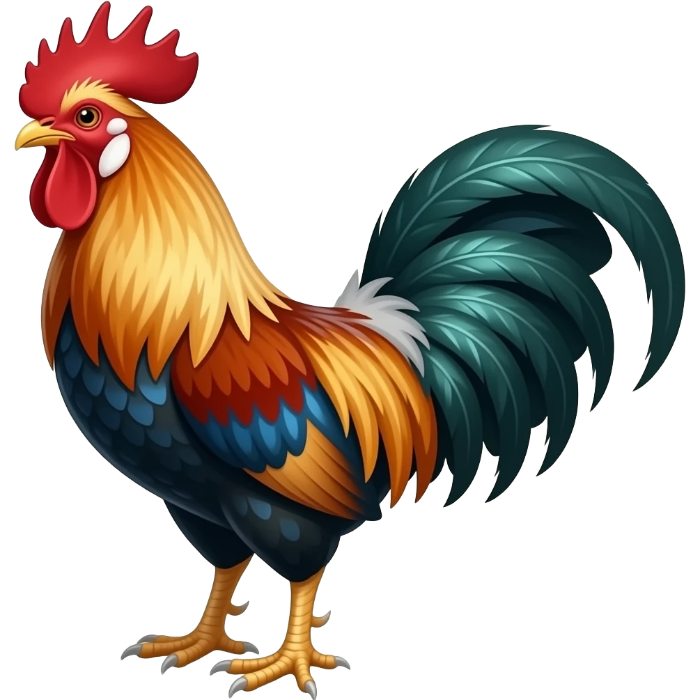 Galo de Barcelos típico português emoji