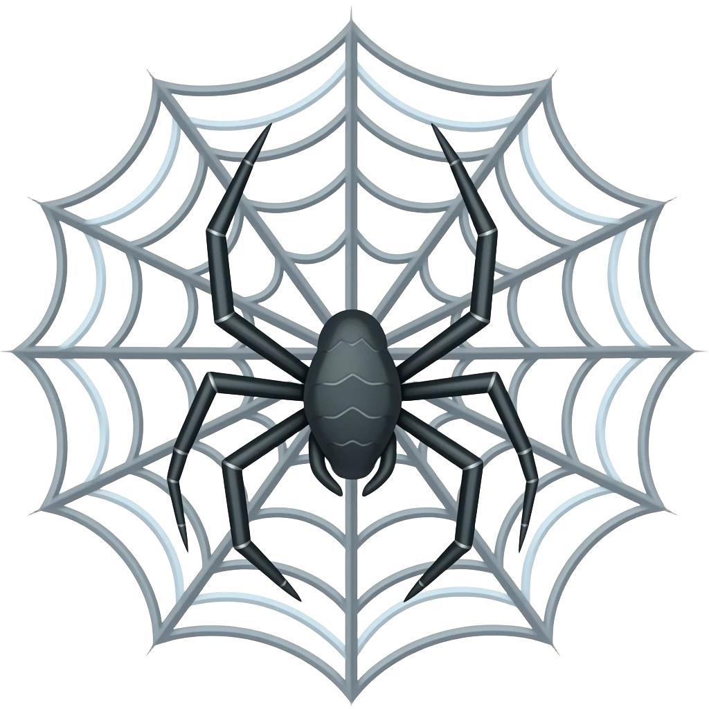 spider web emoji