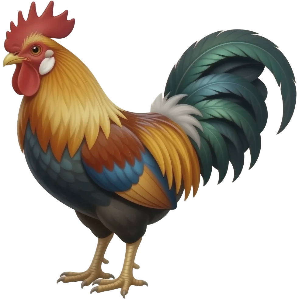 Junglefowl emoji emoji