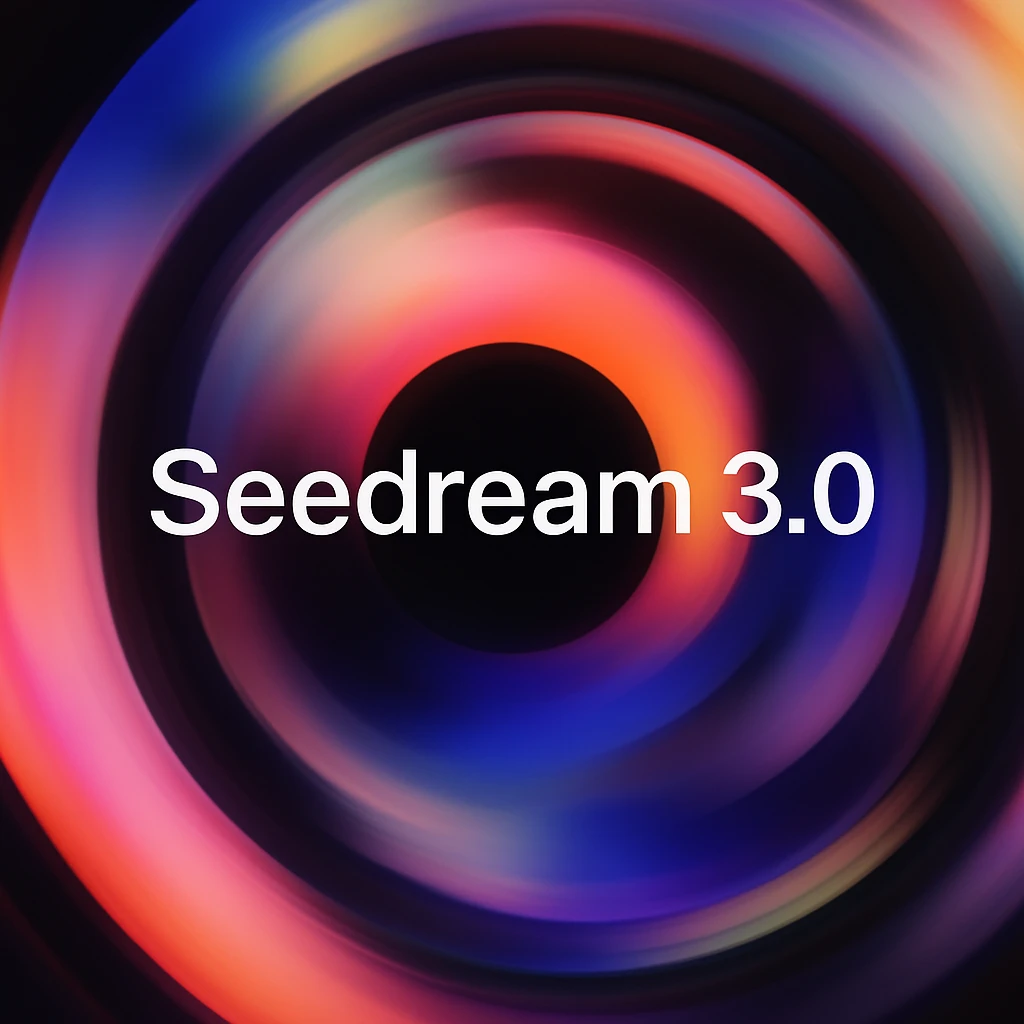 remake this and make "Seedream 3.0" bit bigger emoji