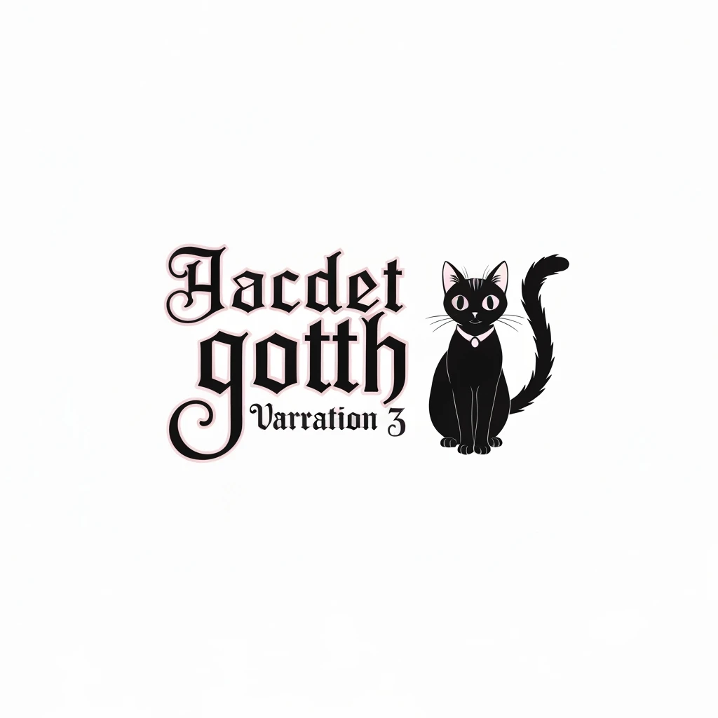goth banner, cute, expressive, minimal, variation 3 emoji