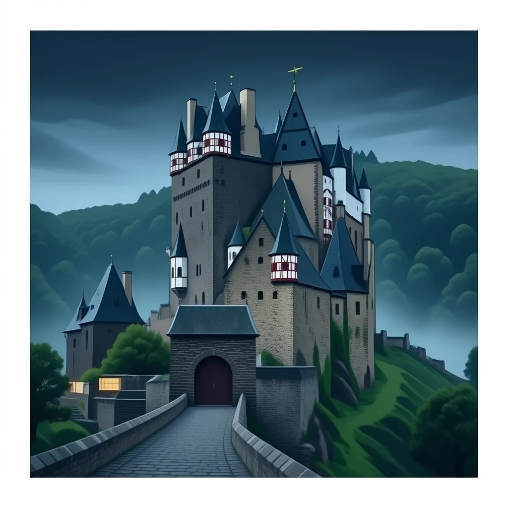 goth castle emoji