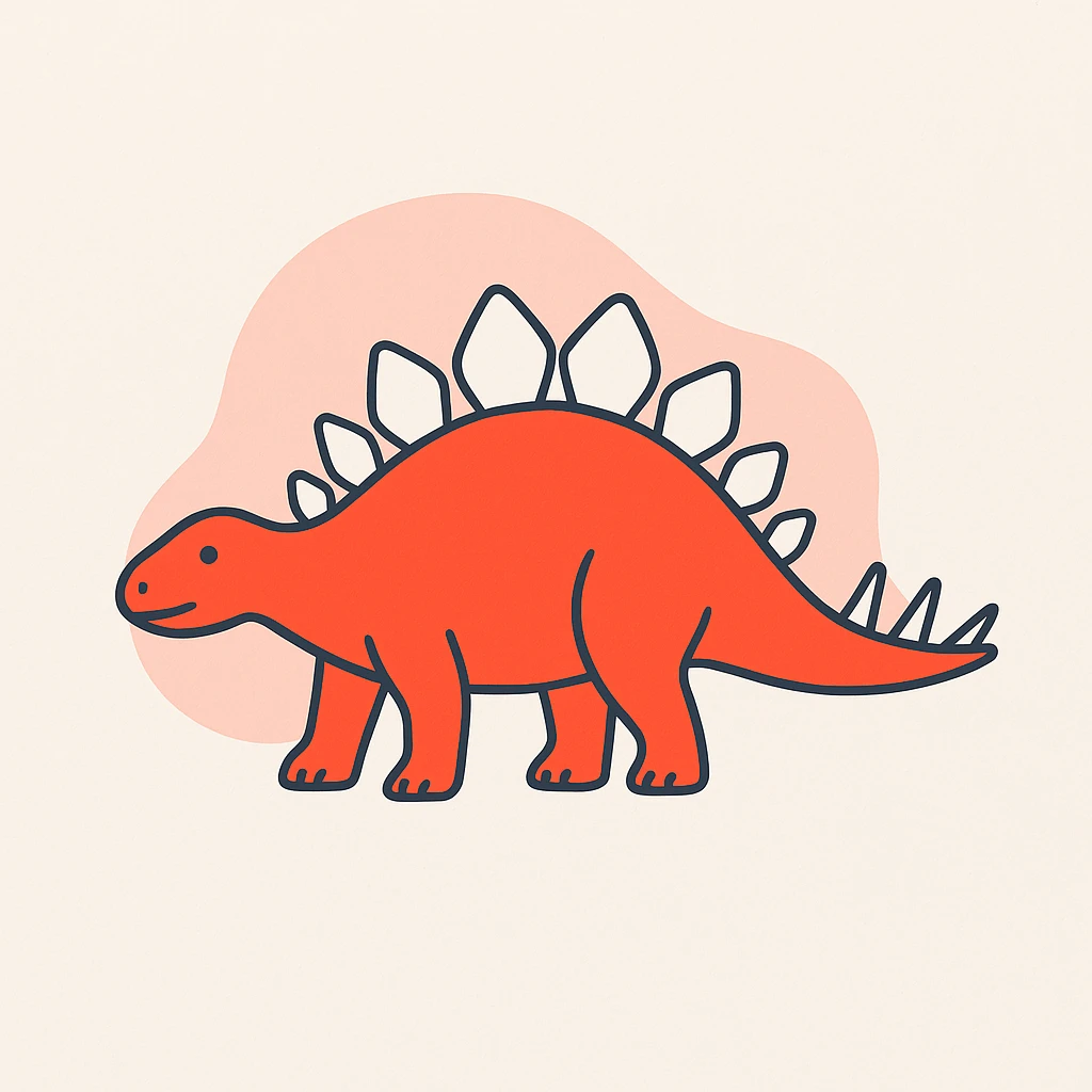 Stegosaurus emoji