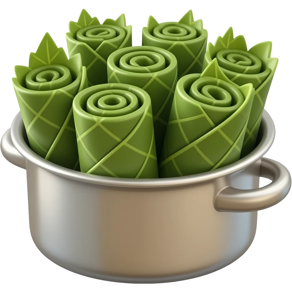 Tencere Yaprak sarma emoji