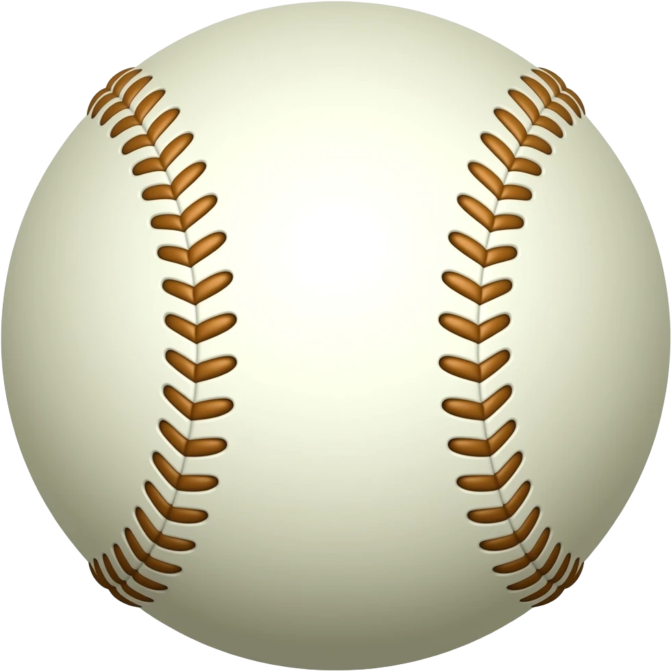 Playing softball emoji