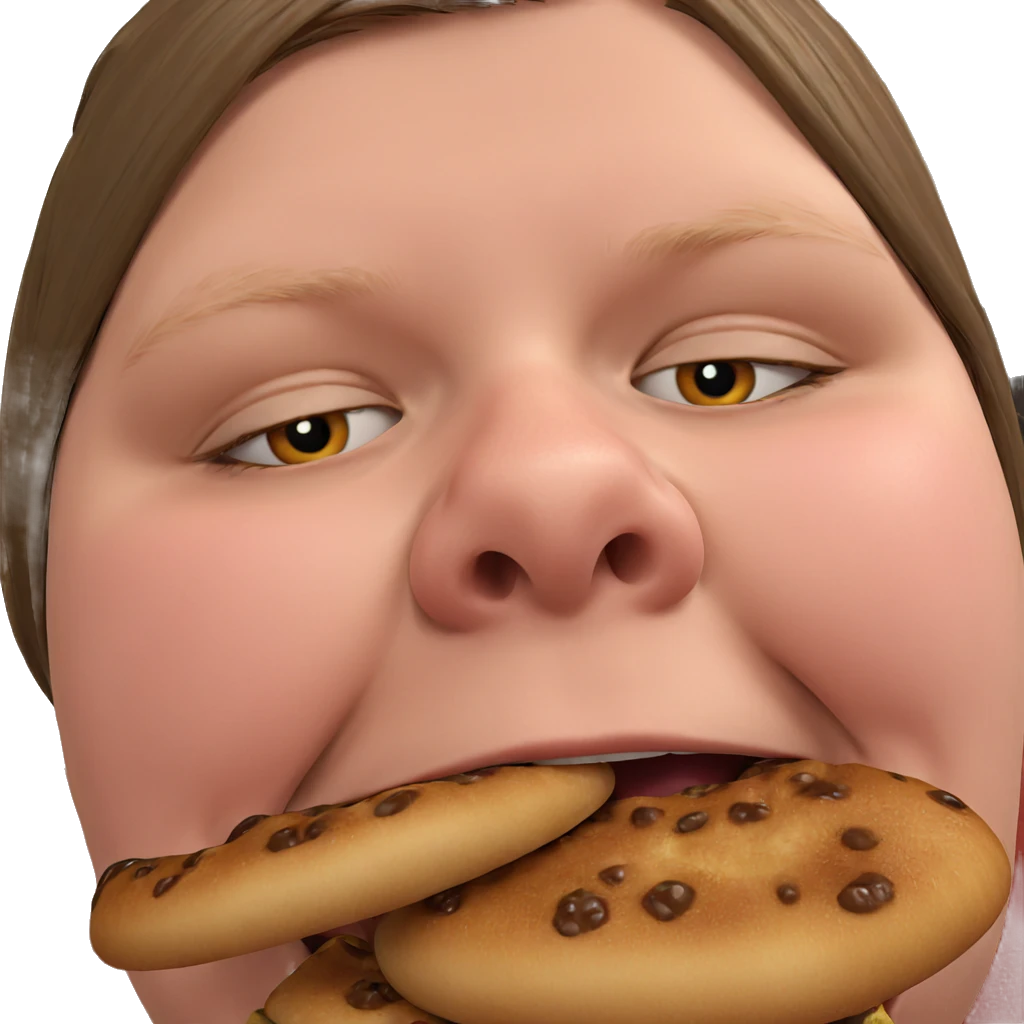 realistic food meme art emoji