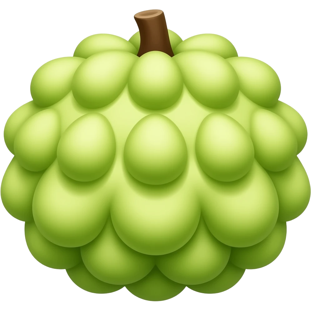 custard apple emoji