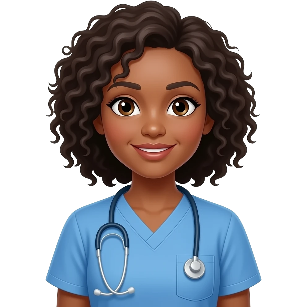 WOC nurse emoji