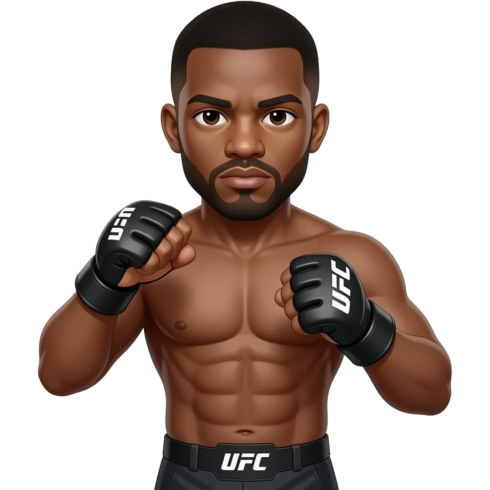 silver belt fighting ufc emoji