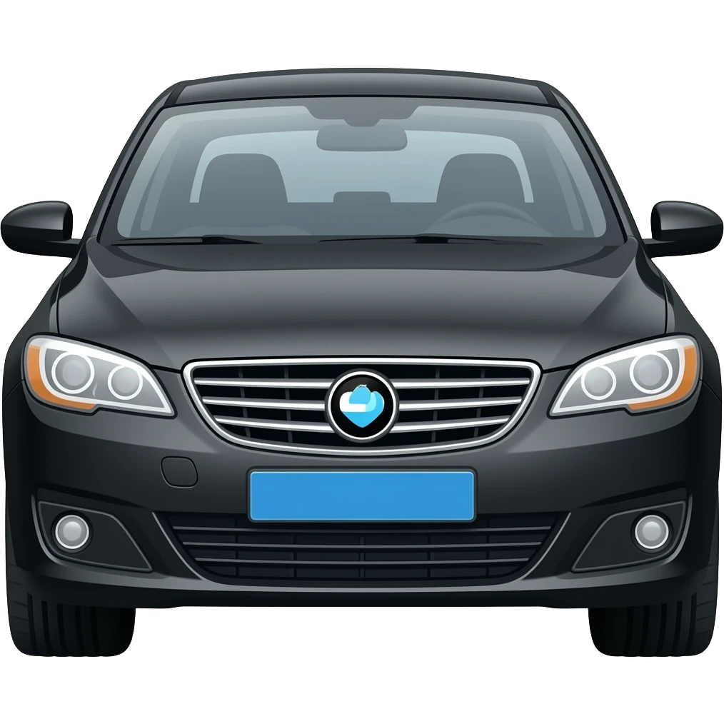 Black car emoji emoji