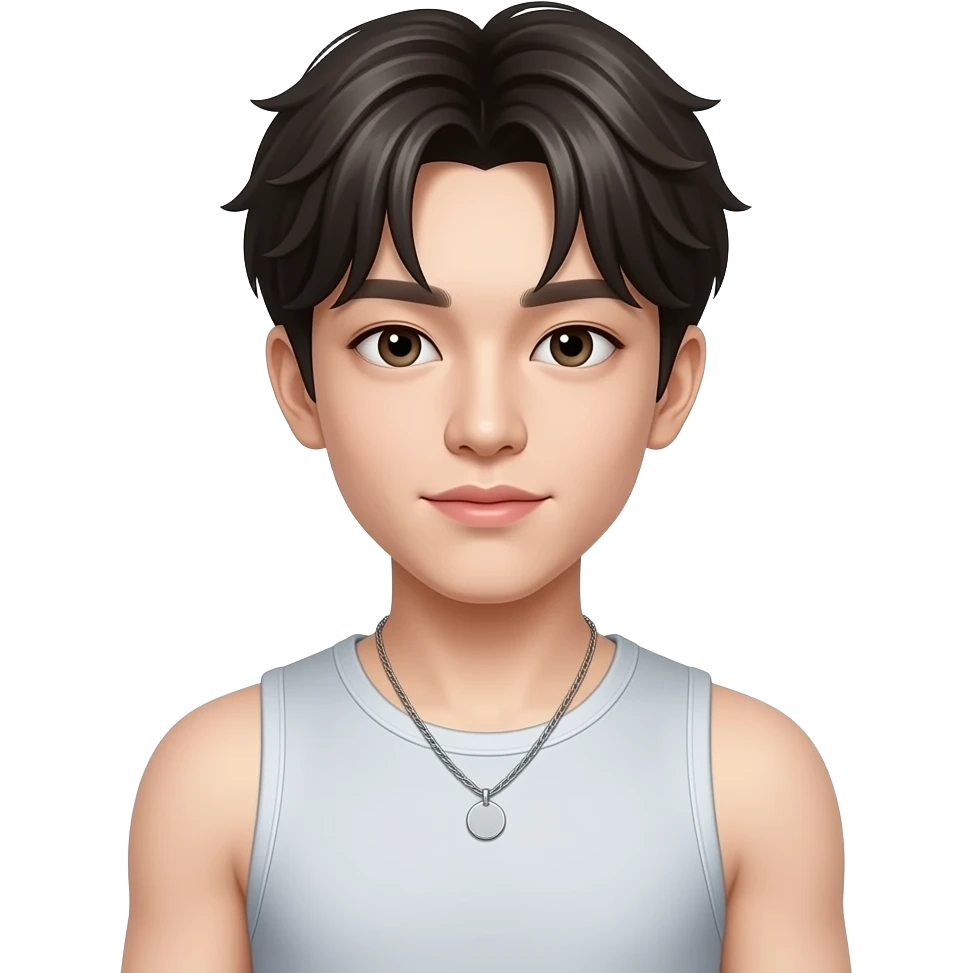Stray Kids Bangchan In a crop top emoji