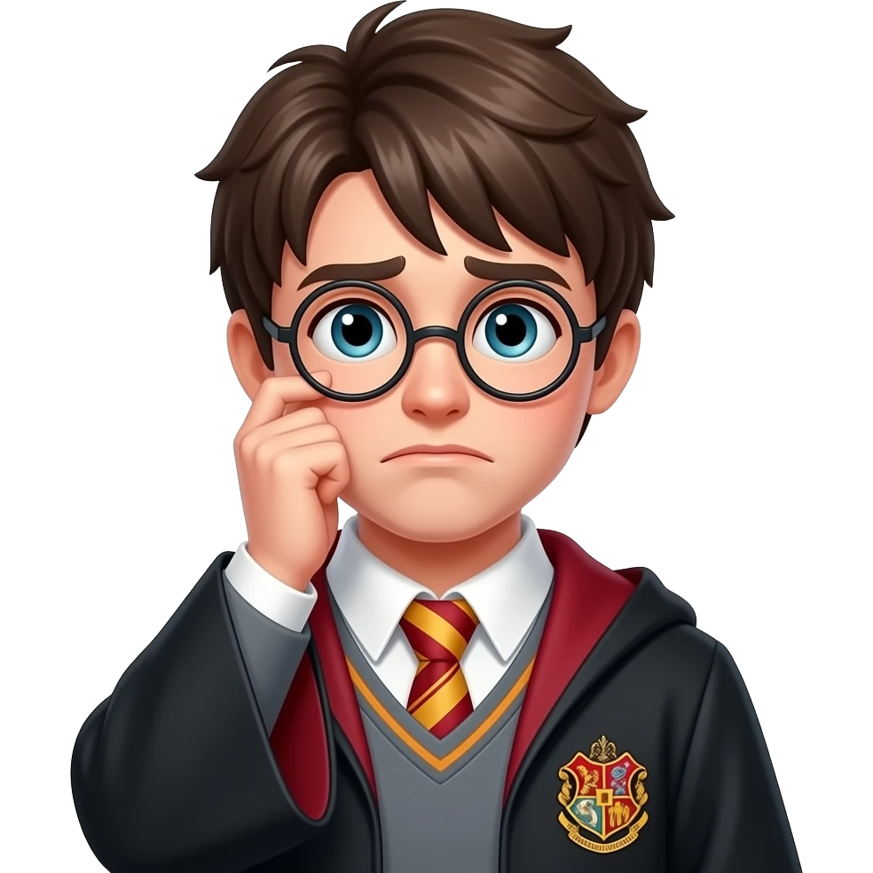 harry potter hand on face disappointed emoji