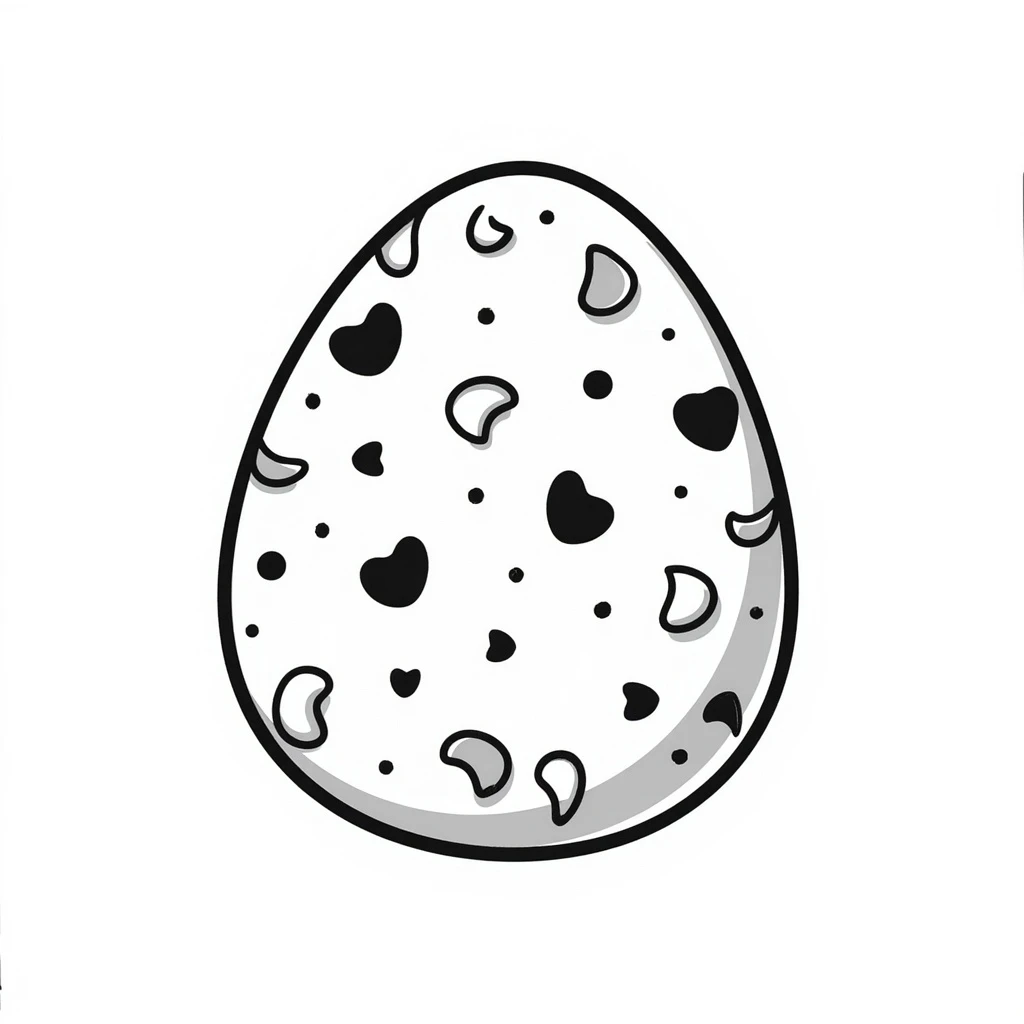 Confetti egg emoji