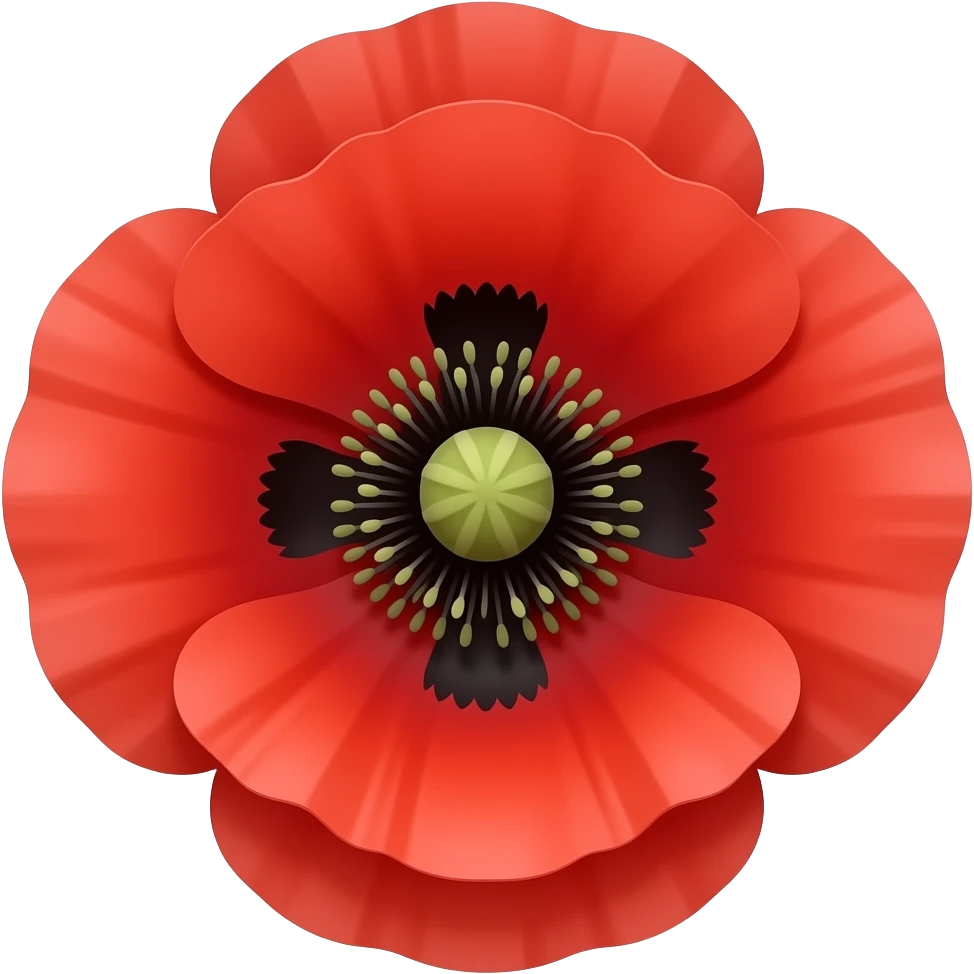 Poppy emoji