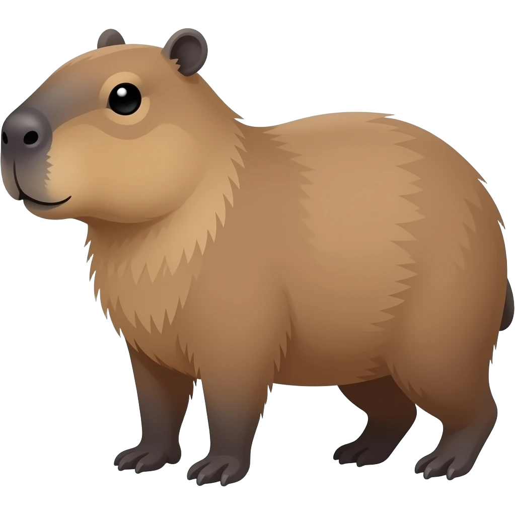 Capybara emoji
