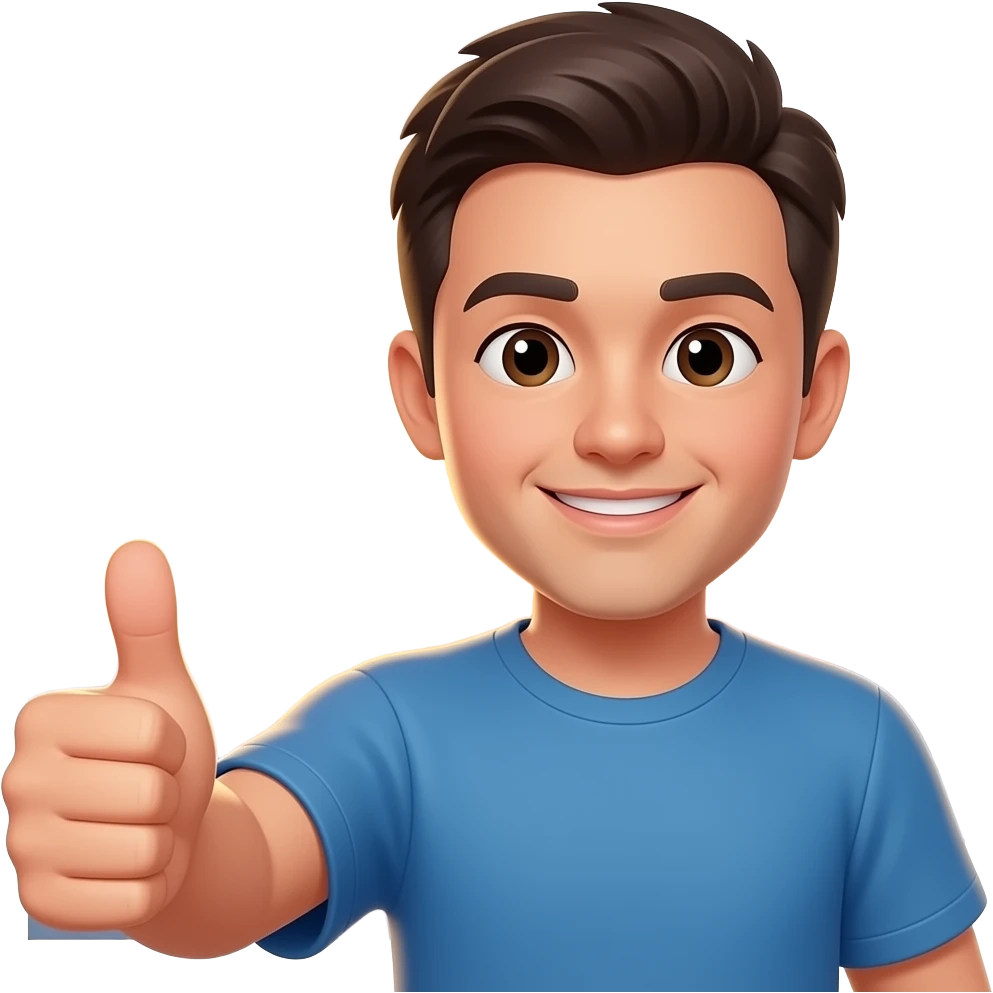 atardecer pulgar hacia arriba emoji