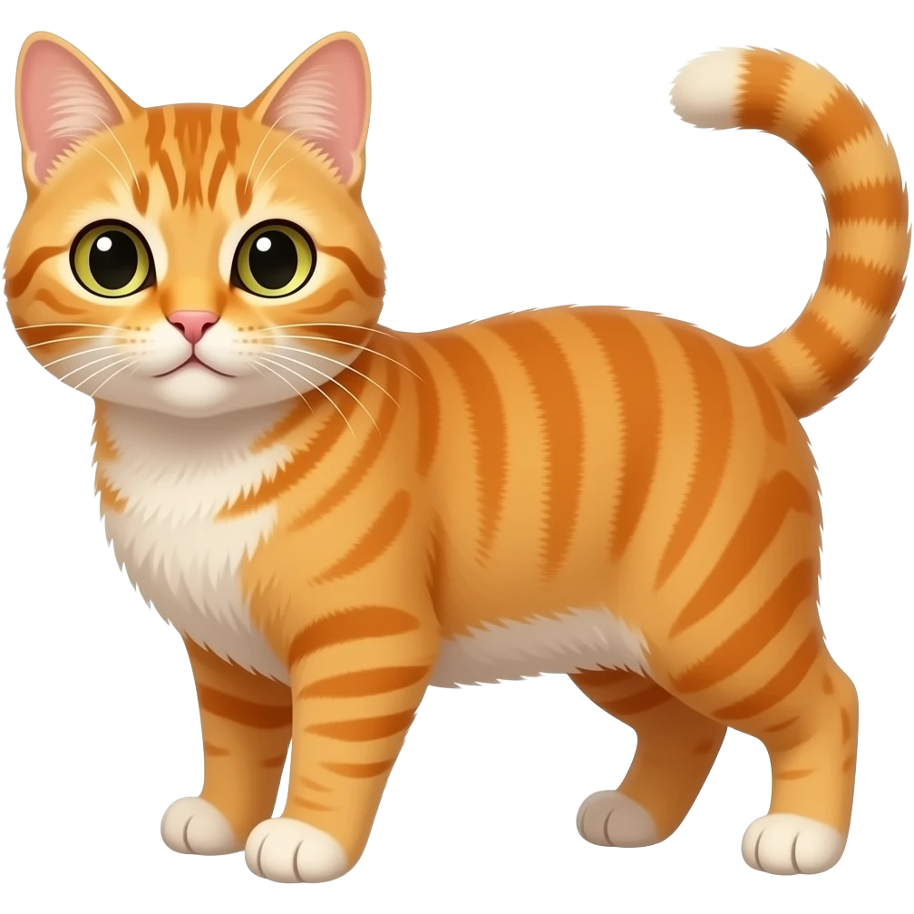 Orange emoji cat emoji