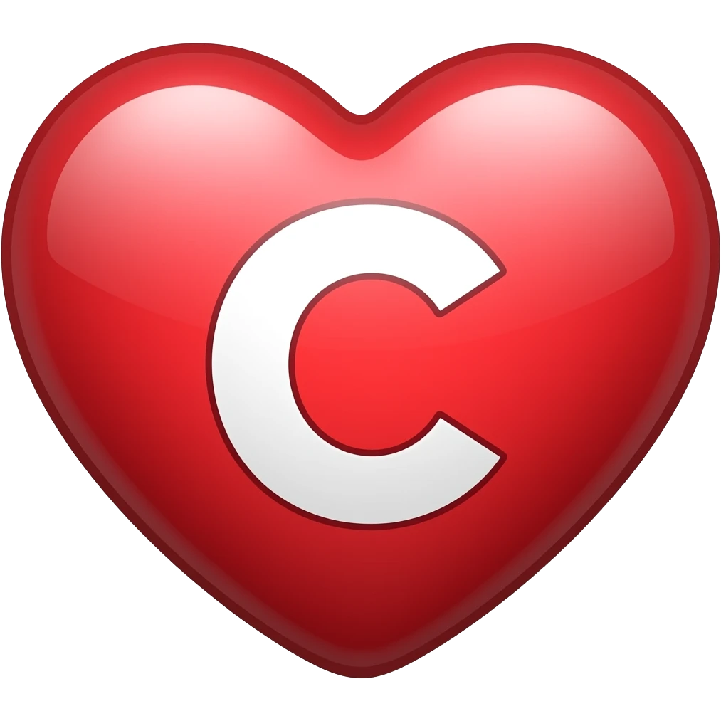 L ♡ C in fonts emoji