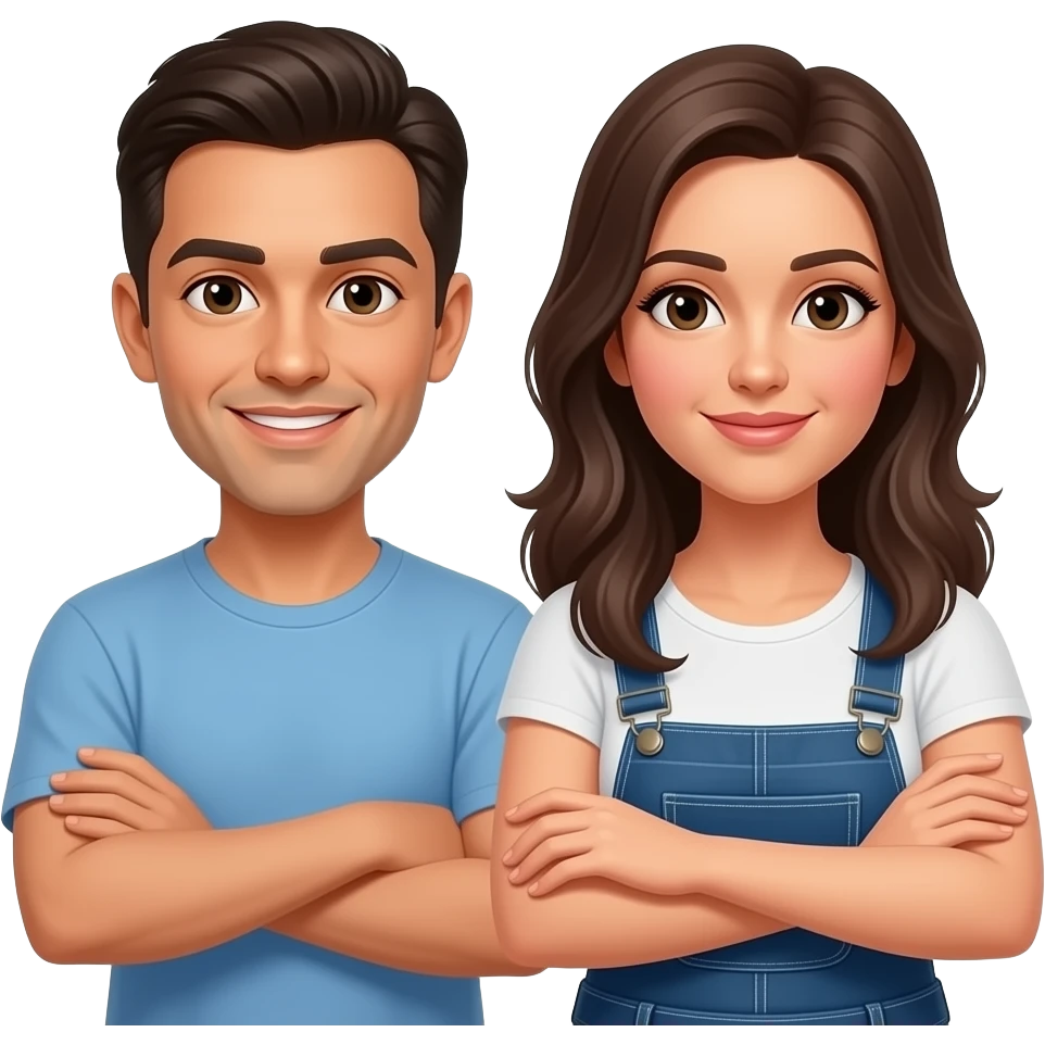 Sherek e uma mulher ao seu lado emoji