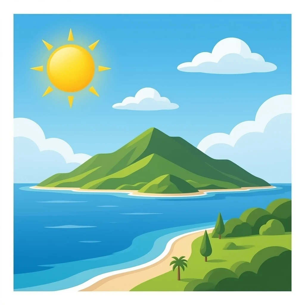 Mayotte island emoji
