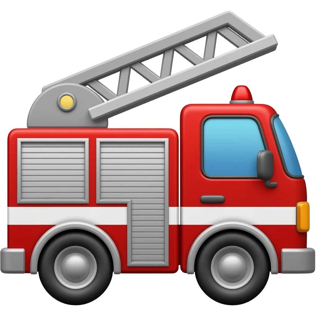 Fire truck emoji