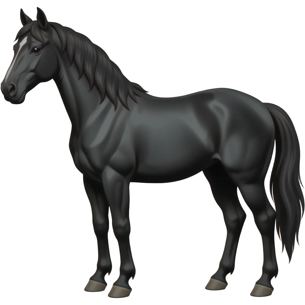 🐎 these in black emoji