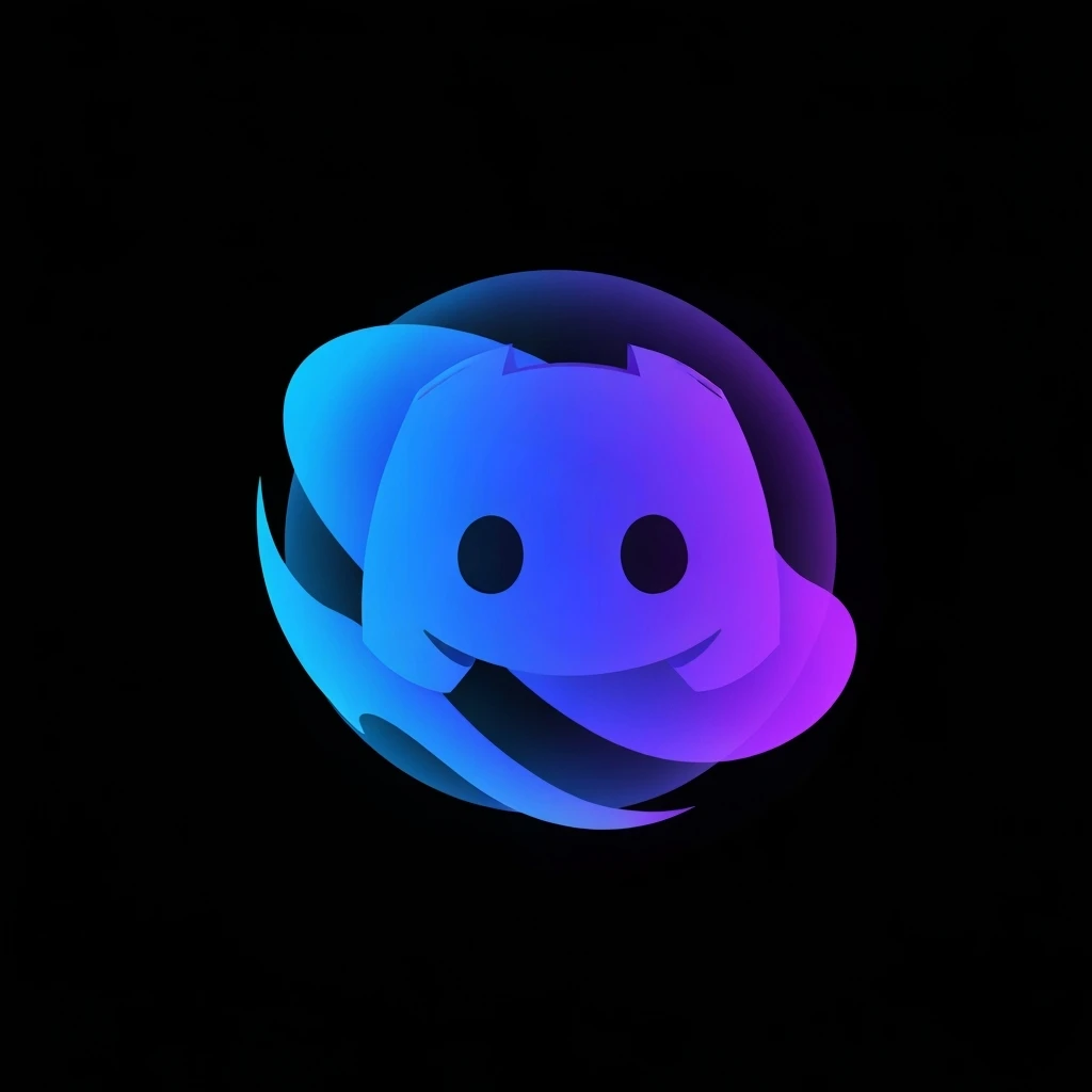 discord orb, minimal, expressive, variation 1 emoji