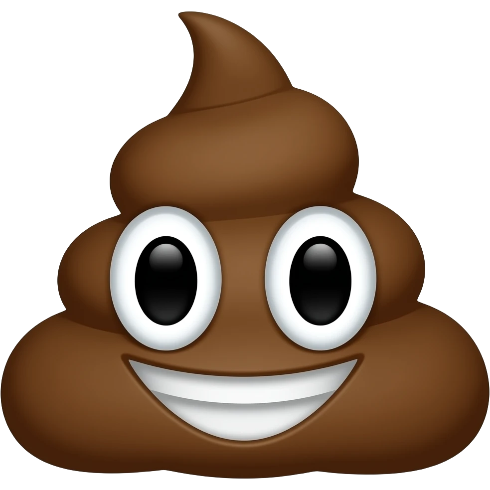 Make the poop flag emoji