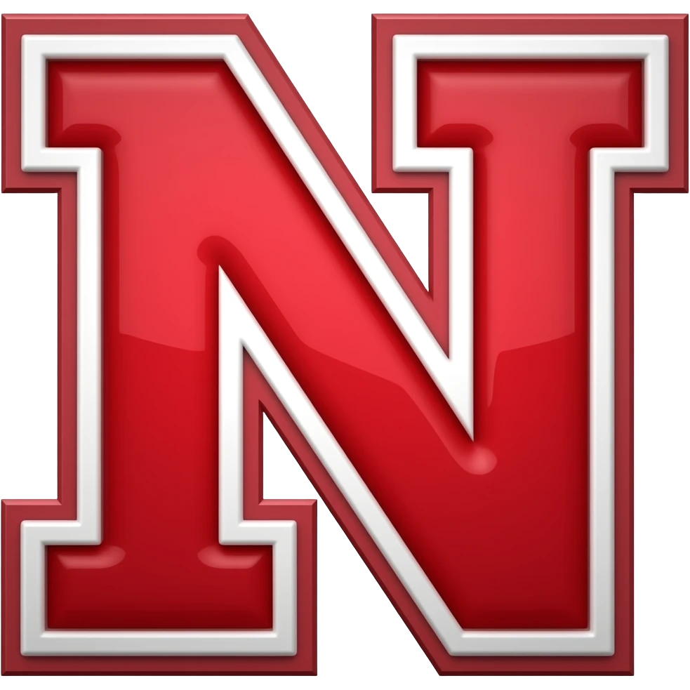 Nebraska Cornhusker logo it’s just an N emoji