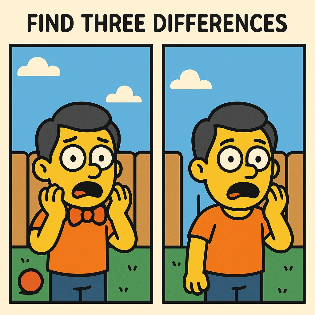find three differences quiz emoji
