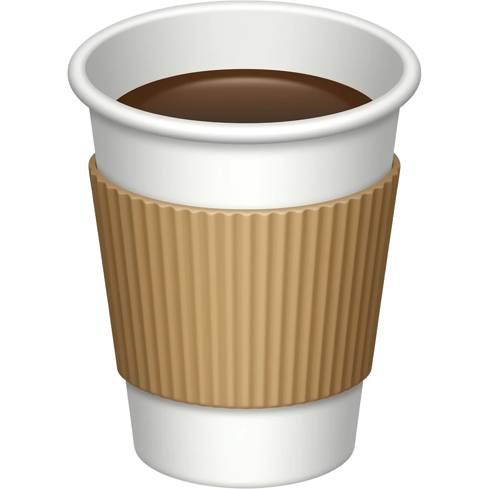 takeout coffee emoji