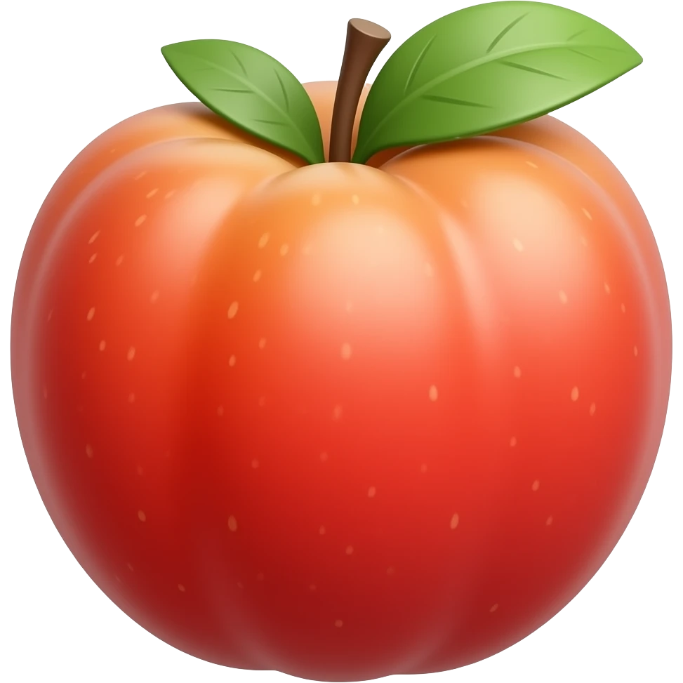 red japenese fruit emoji