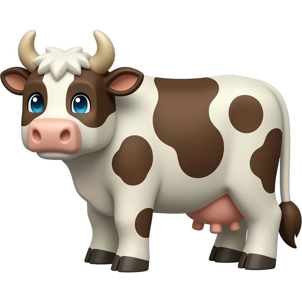 minecraft cow emoji