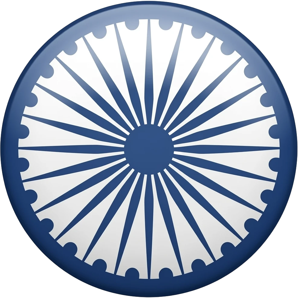 State emblem of India of four lions emoji