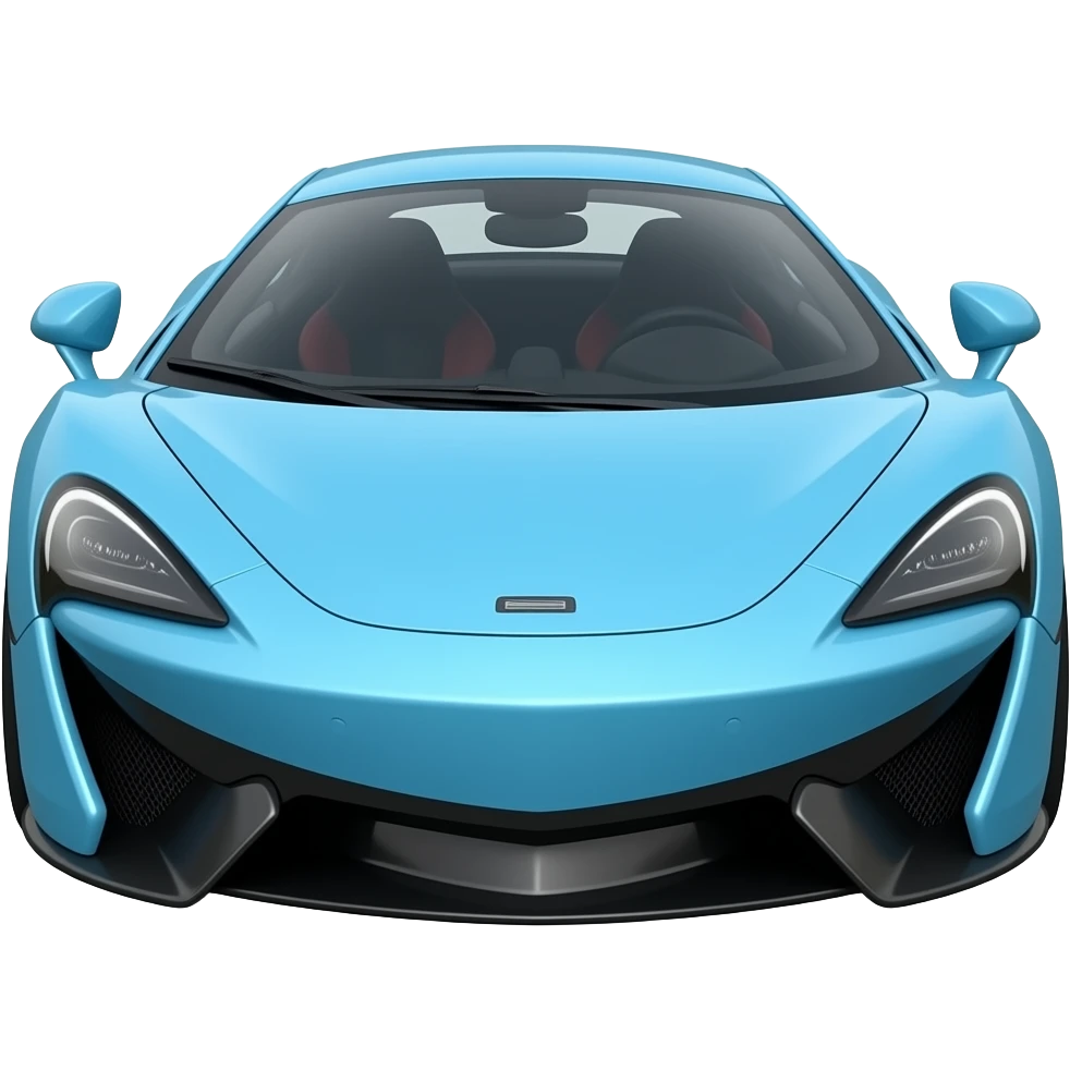 Baby blue mclaren emoji