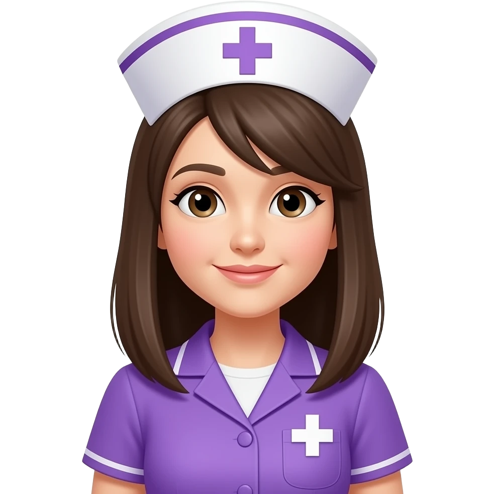 NURSE IN PURPLE emoji