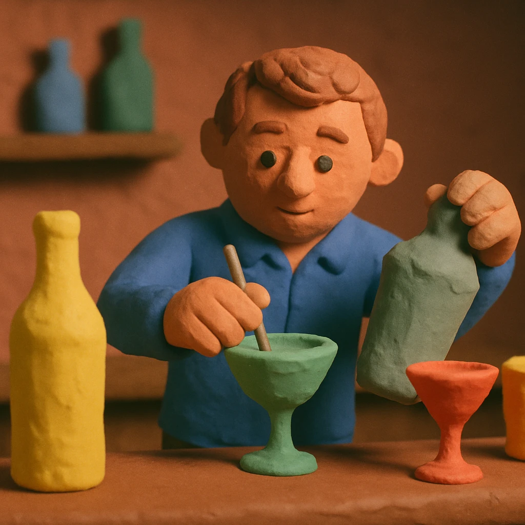 bartender mixing drinks emoji