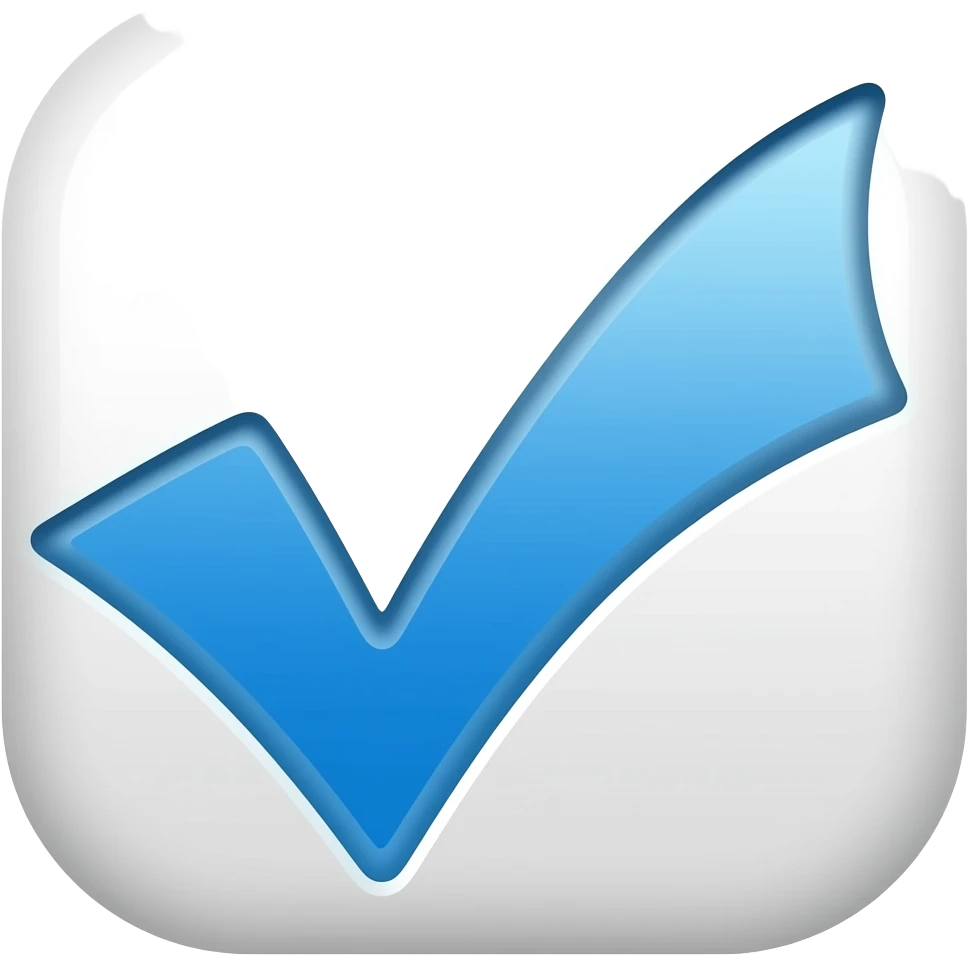 Make a emoji of blue tick like insta meta verified. emoji