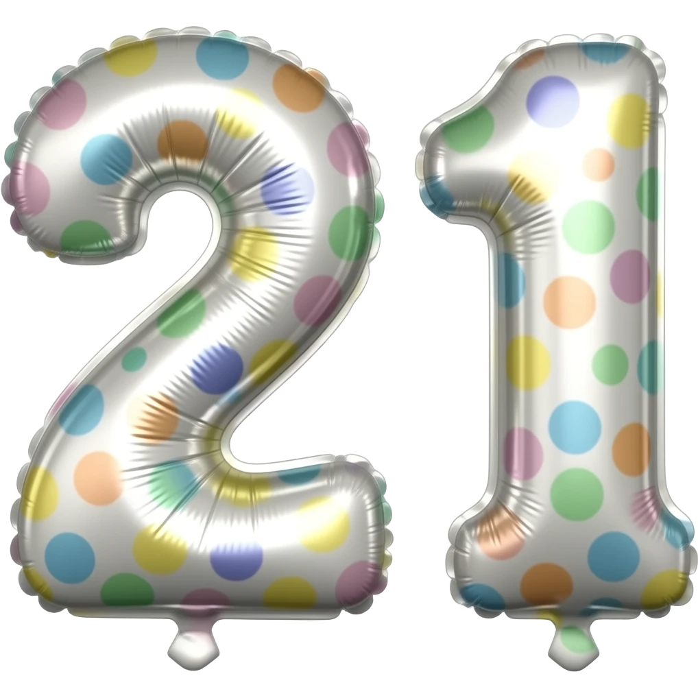 BIRTHDAY BALLOON 21DT emoji