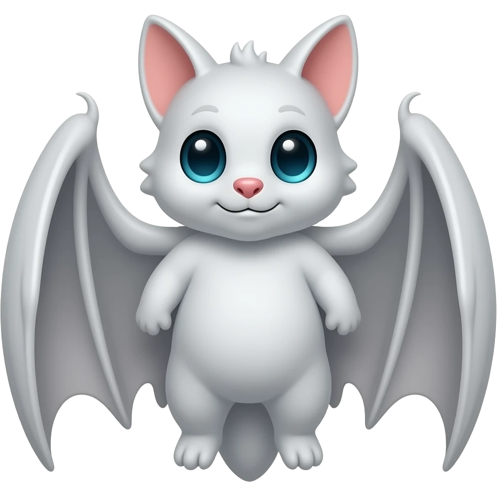 white bat emoji