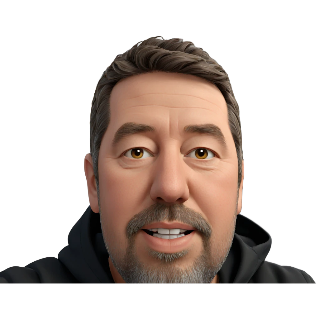 realistic portrait of male with beard emoji