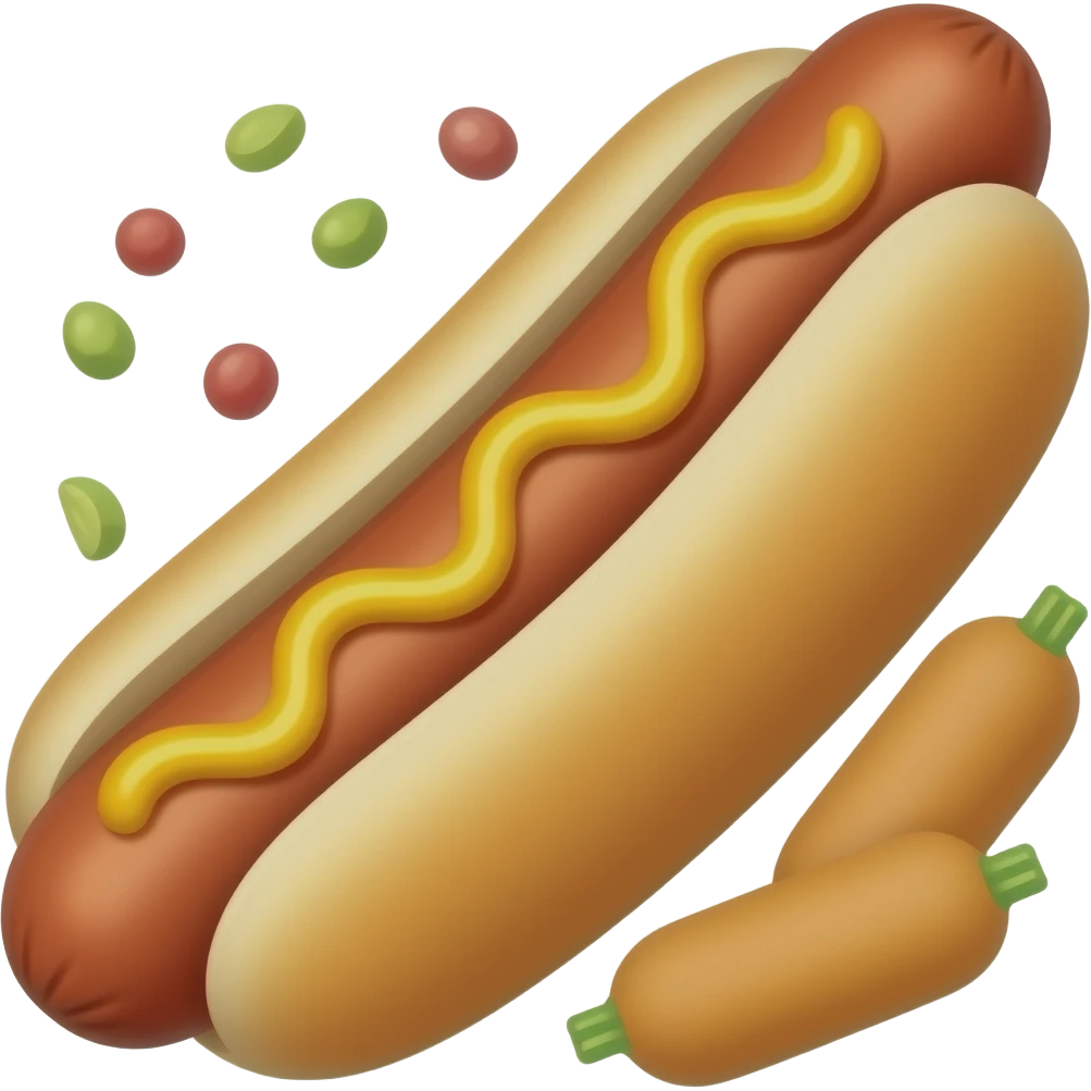 Perro caliente emoji