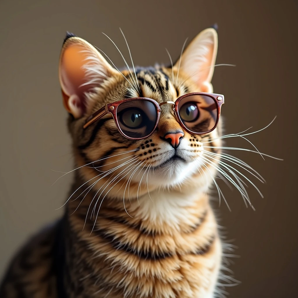 Cat wearing sunglasses emoji